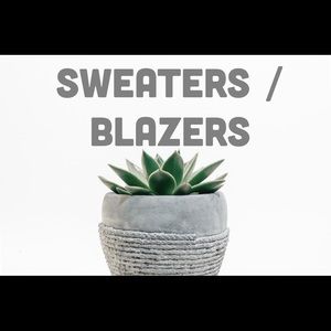 Sweaters & blazers